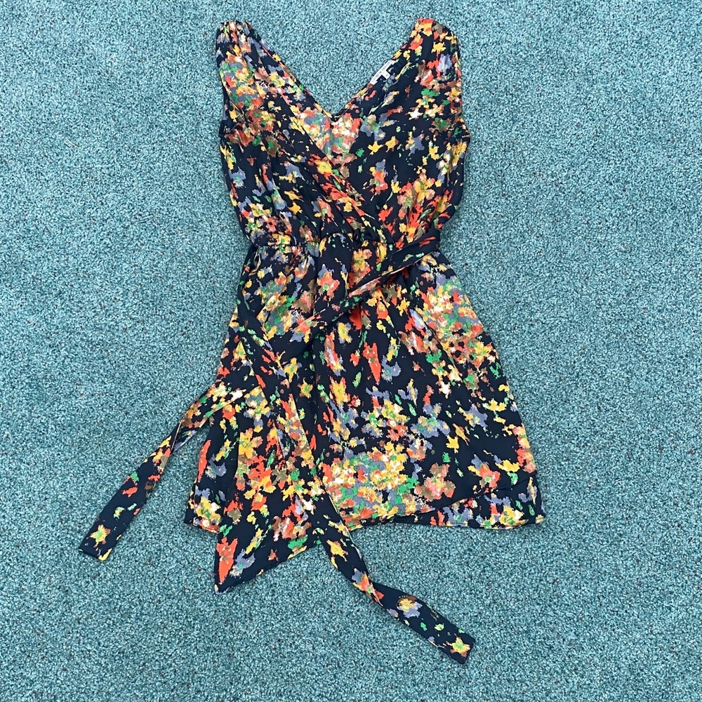 Collective Concepts Abstract Multicolor Dress